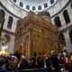 El Edículo donde está la supuesta tumba de Cristo. AP